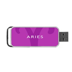 Zodiac Aries Portable Usb Flash (two Sides) by Mariart