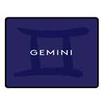 Zodiac Gemini Double Sided Fleece Blanket (Small)  45 x34  Blanket Front