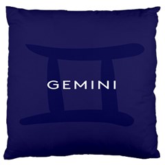 Zodiac Gemini Standard Flano Cushion Case (two Sides) by Mariart