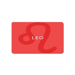 Zodiac Leo Magnet (Name Card)