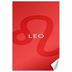 Zodiac Leo Canvas 20  x 30  