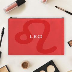 Zodiac Leo Cosmetic Bag (Large) 