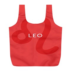 Zodiac Leo Full Print Recycle Bags (L) 