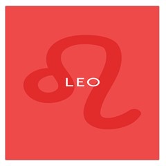 Zodiac Leo Large Satin Scarf (Square)