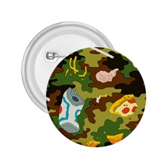 Urban Camo Green Brown Grey Pizza Strom 2 25  Buttons by Mariart