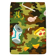 Urban Camo Green Brown Grey Pizza Strom Flap Covers (l)  by Mariart