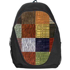 Blocky Filters Yellow Brown Purple Red Grey Color Rainbow Backpack Bag by Mariart