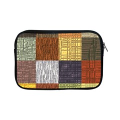 Blocky Filters Yellow Brown Purple Red Grey Color Rainbow Apple Ipad Mini Zipper Cases by Mariart