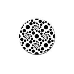 Pattern Golf Ball Marker by Valentinaart