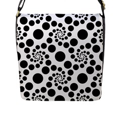 Pattern Flap Messenger Bag (l)  by Valentinaart