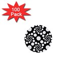 Pattern 1  Mini Buttons (100 pack)  Front