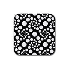 Pattern Rubber Square Coaster (4 pack) 