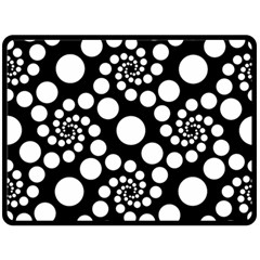 Pattern Double Sided Fleece Blanket (Large) 