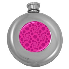 Pattern Round Hip Flask (5 Oz) by Valentinaart