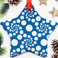 Pattern Star Ornament (two Sides) by Valentinaart