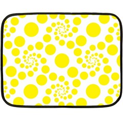 Pattern Fleece Blanket (mini) by Valentinaart