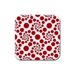 Pattern Rubber Square Coaster (4 pack) 