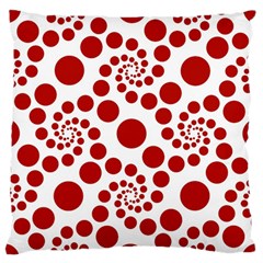 Pattern Large Flano Cushion Case (One Side)