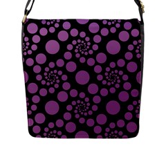 Pattern Flap Messenger Bag (l)  by Valentinaart