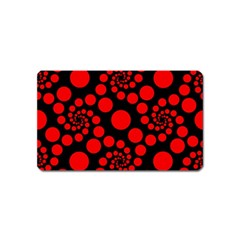 Pattern Magnet (name Card) by Valentinaart