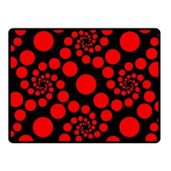 Pattern Fleece Blanket (small) by Valentinaart