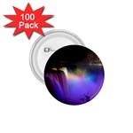 Niagara Falls Dancing Lights Colorful Lights Brighten Up The Night At Niagara Falls 1.75  Buttons (100 pack)  Front