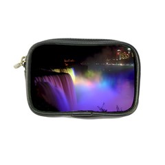 Niagara Falls Dancing Lights Colorful Lights Brighten Up The Night At Niagara Falls Coin Purse by Simbadda