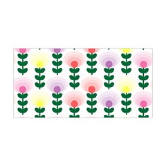 Floral Wallpaer Pattern Bright Bright Colorful Flowers Pattern Wallpaper Background Yoga Headband