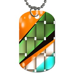 Abstract Wallpapers Dog Tag (two Sides) by Simbadda