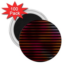 Colorful Venetian Blinds Effect 2 25  Magnets (100 Pack)  by Simbadda