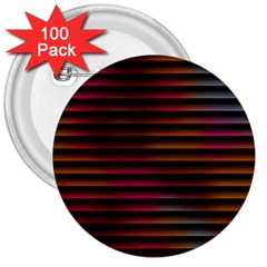 Colorful Venetian Blinds Effect 3  Buttons (100 Pack)  by Simbadda