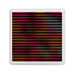 Colorful Venetian Blinds Effect Memory Card Reader (square)  by Simbadda