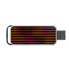 Colorful Venetian Blinds Effect Portable Usb Flash (one Side) by Simbadda