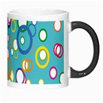 Circles Abstract Color Morph Mugs Right