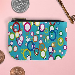 Circles Abstract Color Mini Coin Purses by Simbadda