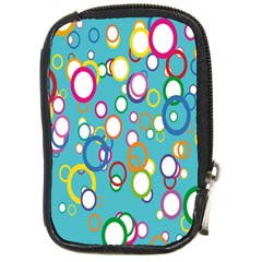 Circles Abstract Color Compact Camera Cases by Simbadda