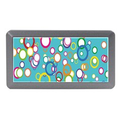 Circles Abstract Color Memory Card Reader (mini) by Simbadda