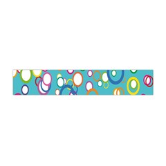 Circles Abstract Color Flano Scarf (mini) by Simbadda