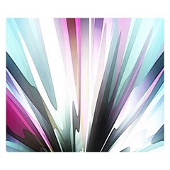 Flower Petals Abstract Background Wallpaper Double Sided Flano Blanket (small)  by Simbadda