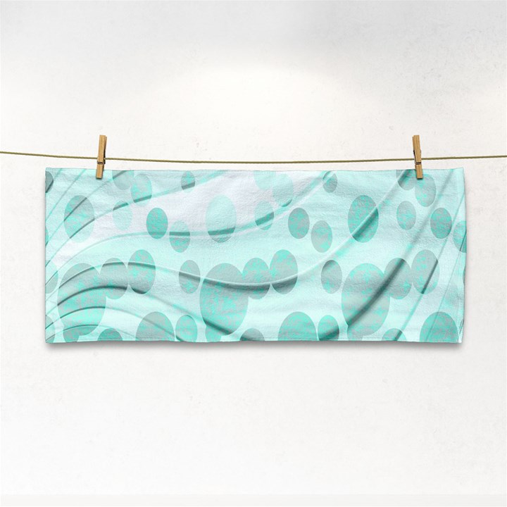 Abstract Background Teal Bubbles Abstract Background Of Waves Curves And Bubbles In Teal Green Cosmetic Storage Cases