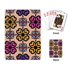 Abstract Seamless Background Pattern Playing Card by Simbadda