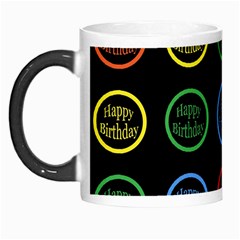 Happy Birthday Colorful Wallpaper Background Morph Mugs