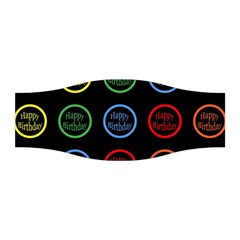 Happy Birthday Colorful Wallpaper Background Stretchable Headband