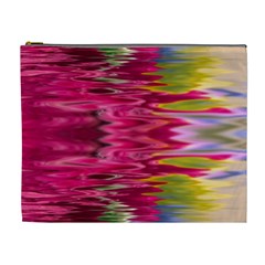 Abstract Pink Colorful Water Background Cosmetic Bag (xl) by Simbadda