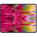 Abstract Pink Colorful Water Background Fleece Blanket (Medium)  60 x50  Blanket Front