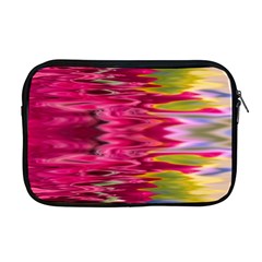 Abstract Pink Colorful Water Background Apple Macbook Pro 17  Zipper Case by Simbadda