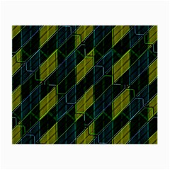 Futuristic Dark Pattern Small Glasses Cloth by dflcprints