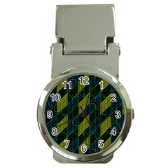 Futuristic Dark Pattern Money Clip Watches by dflcprints