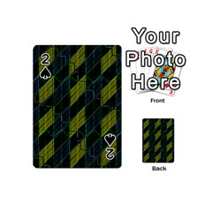 Futuristic Dark Pattern Playing Cards 54 (mini)  by dflcprints