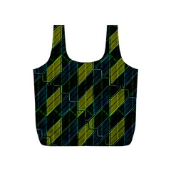 Futuristic Dark Pattern Full Print Recycle Bags (s)  by dflcprints